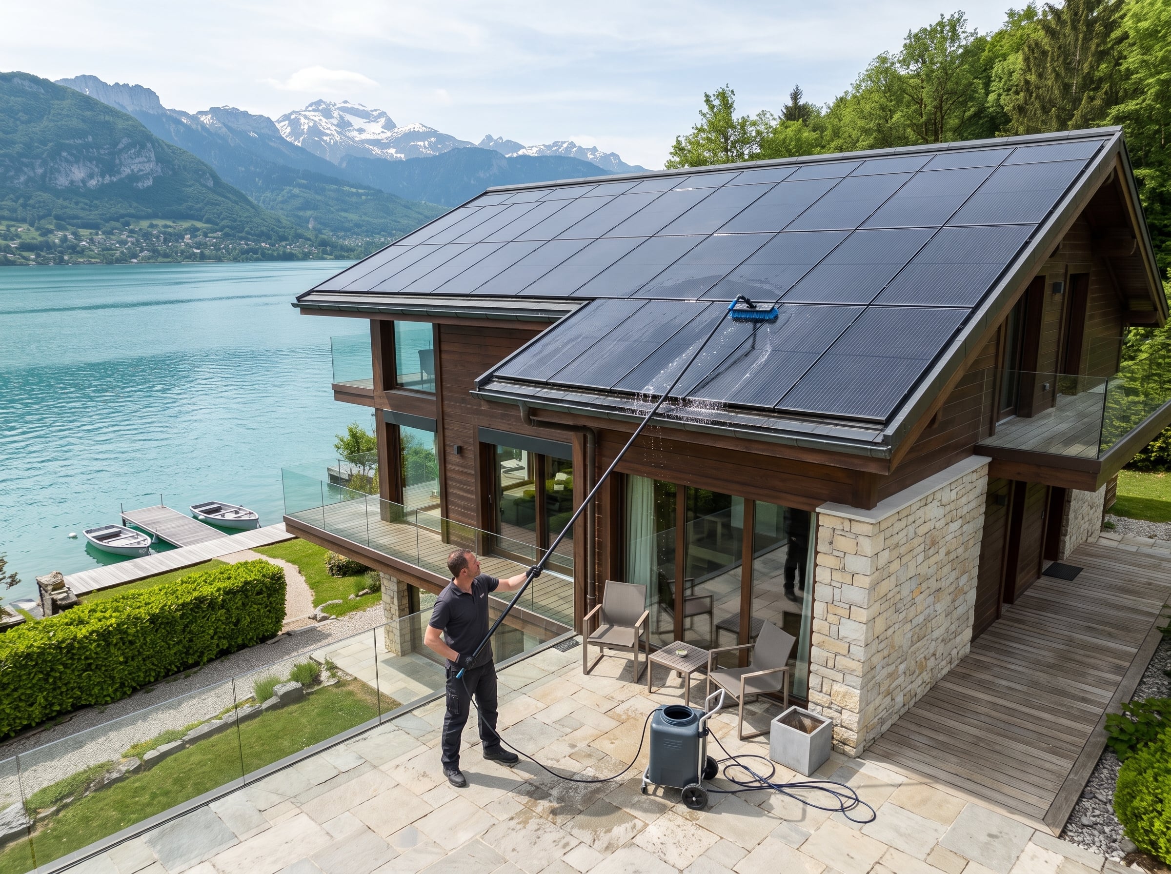 Villas, chalets contemporains et résidences secondaires du bord de l'eau