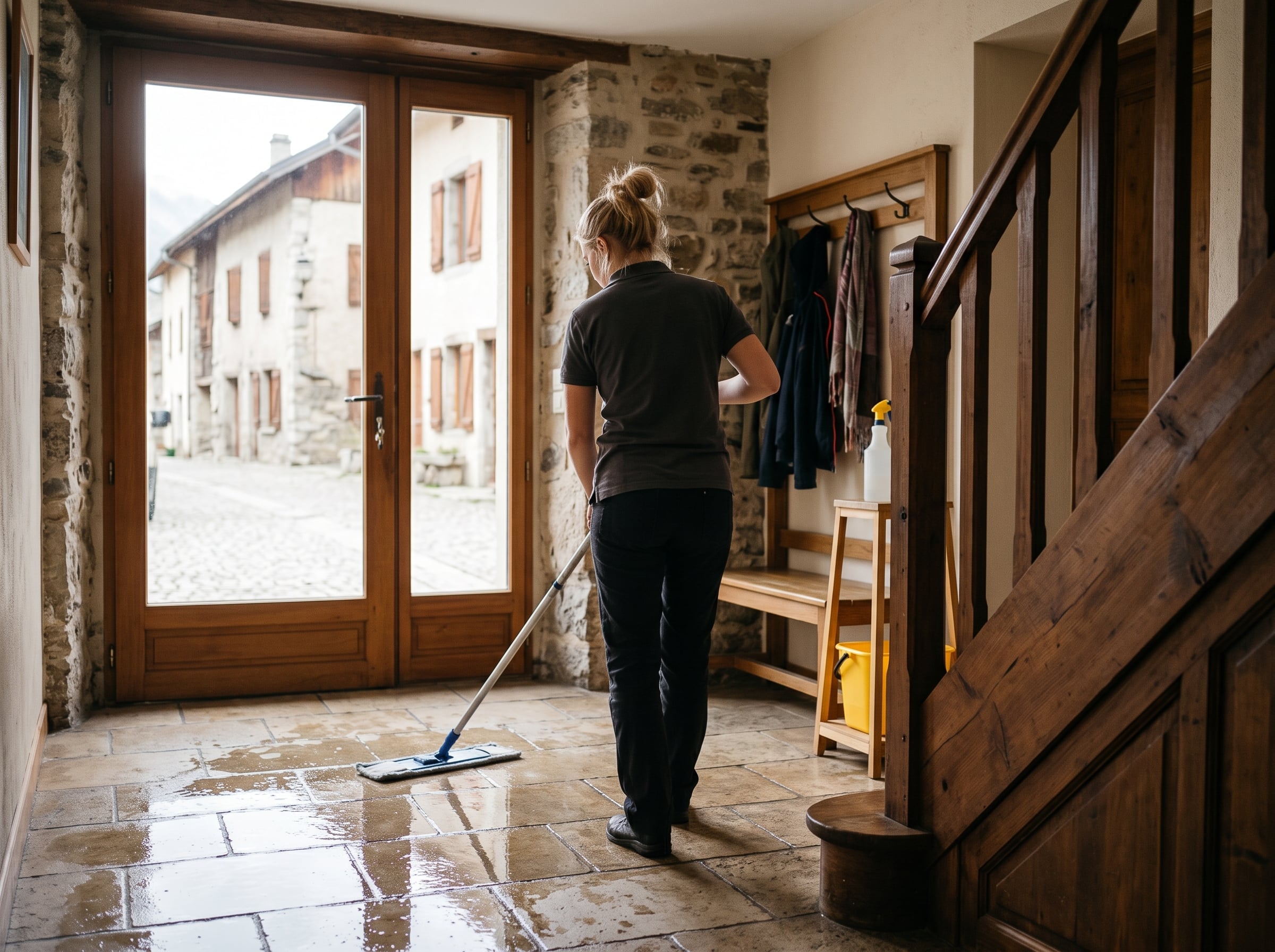 Le fond de vallée : bourgs, gîtes et commerces