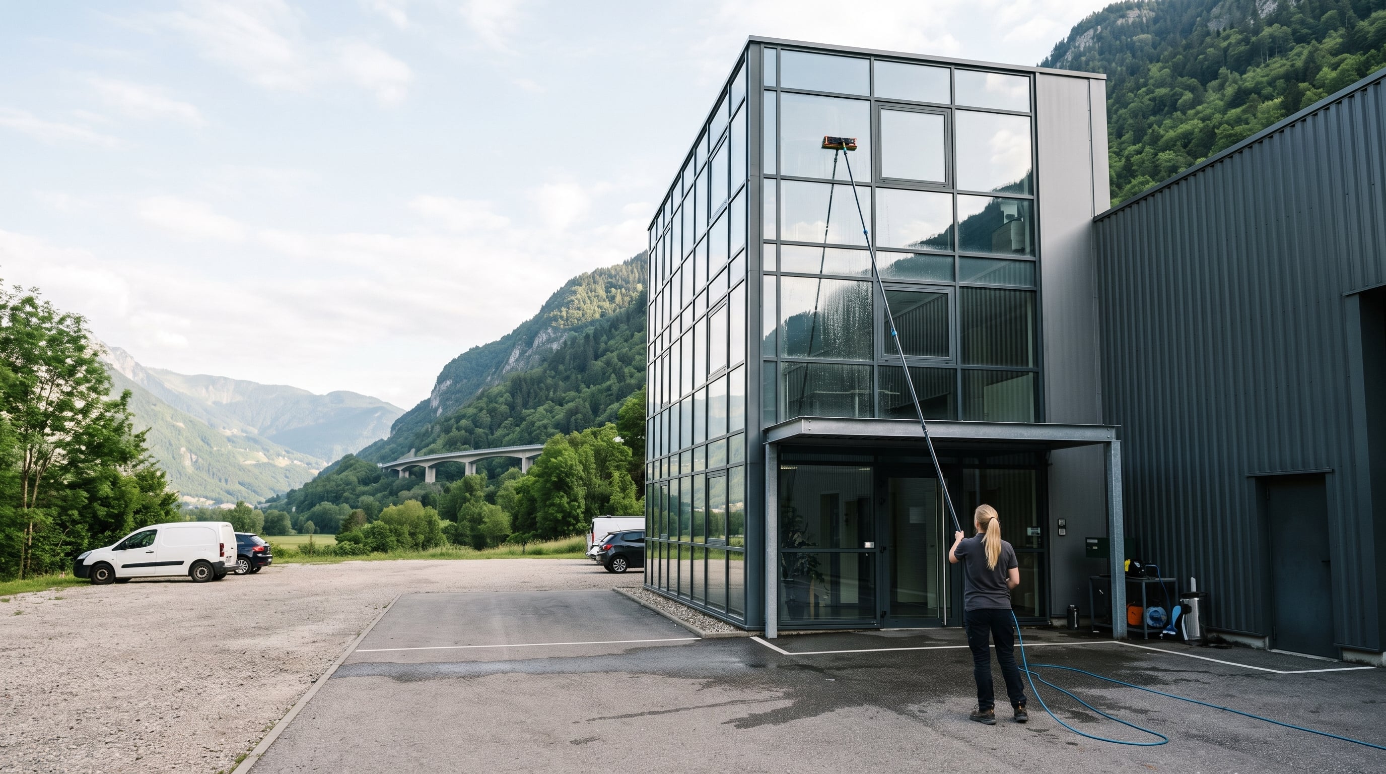 Further down the road: the Arve valley